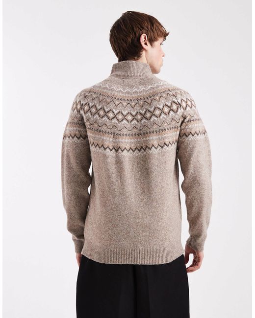 Threadbare – pullover in Natural für Herren