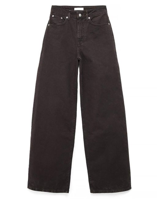 NA-KD White Alley High Waist Wide Jeans