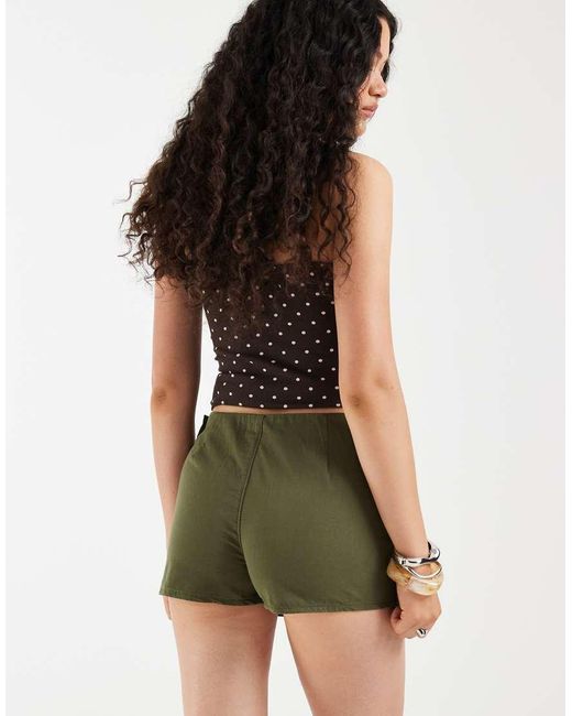 ASOS Green Casual Utility Skort