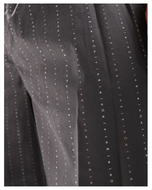 Pantalon Calvin Klein pour homme en coloris Black