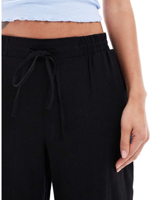 New Look Blue – leinenhose