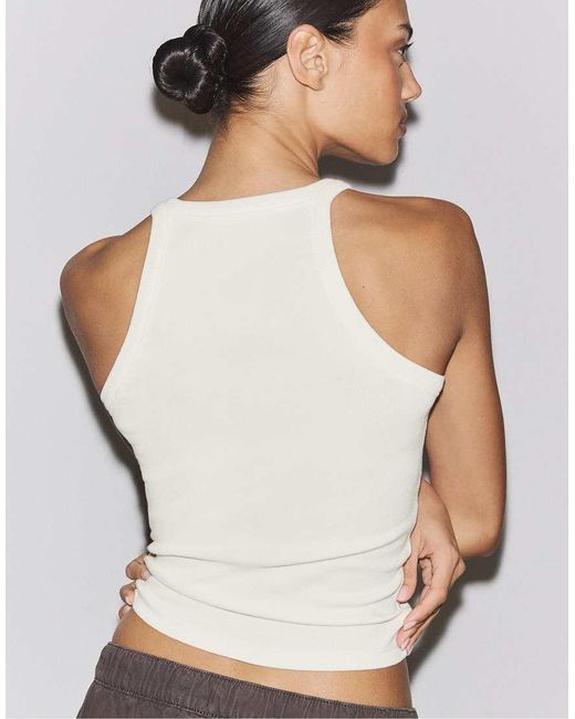 Stradivarius Gray Racerback Vest