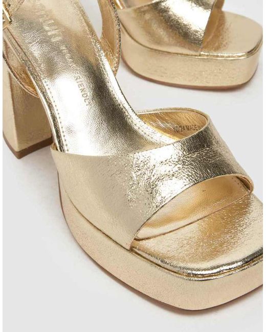 Schuh Metallic Sabina Heeled Shoes