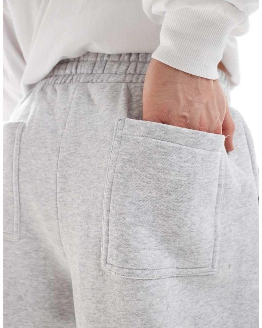 Pantalones Gris Jaspeado Estilo Joggers De Pernera Ancha De Cotton On (Parte De Un Conjunto) Cotton On de hombre de color White