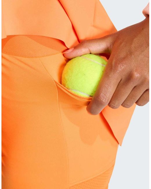 Adidas Originals Orange Tennis Climacool Dress Pro