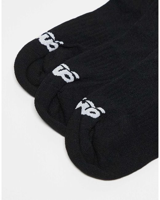 4505 Black Running Socks With Elasticated Arch Support And Anti Bacterial Finish