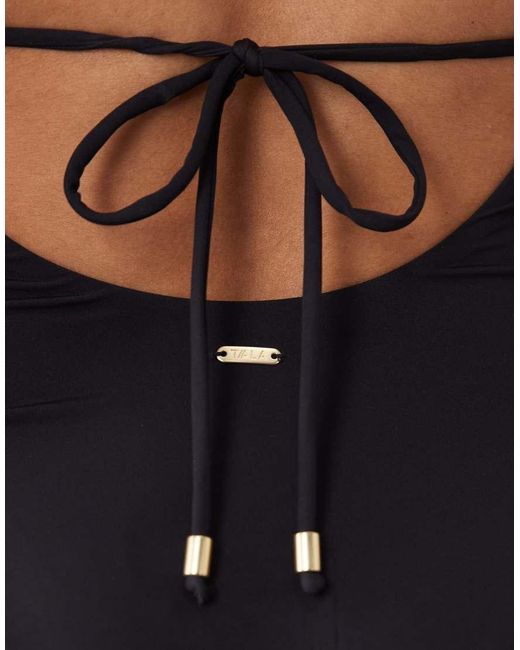 Tala Blue Halter Tie Back Swimsuit