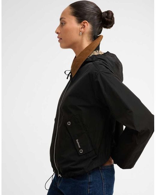 Barbour Black X Lucy Williams Weaver Showerproof Jacket