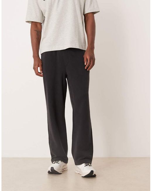 Abercrombie & Fitch White Ypb Cuffed Baggy Jogger Co-Ord for men