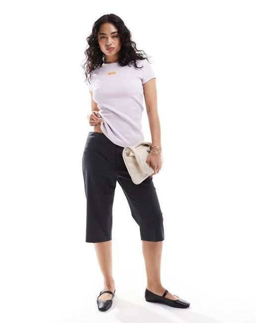Boss White Boss Crop Tee