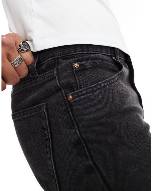 ASOS Black Vintage Flared Jeans for men