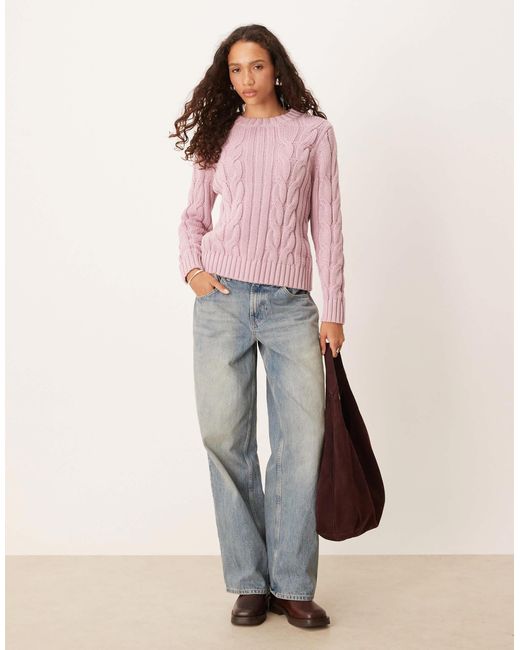 Wrangler Pink – strickpullover
