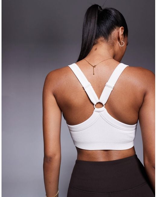 4505 Multicolor Seamless Sculpting Medium Support Sports Bra