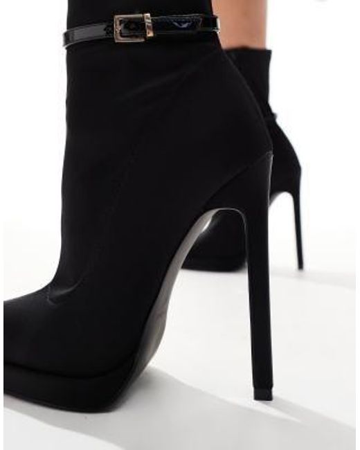 SIMMI Black Simmi london – larisay – ankle-boots