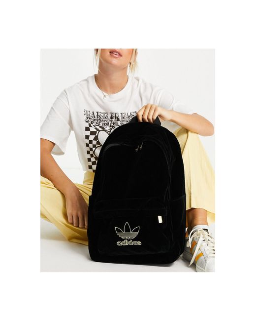 Mochila negra adidas Originals de color Negro | Lyst