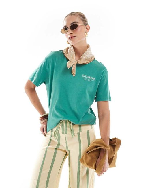 Wild And Free di Billabong in Green