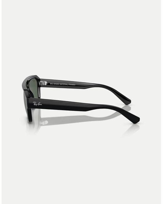 Ray-Ban Green Corrigan Irregular Sunglasses