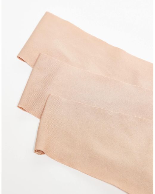 ASOS Natural – 3er-pack sich nicht abzeichnende tangas
