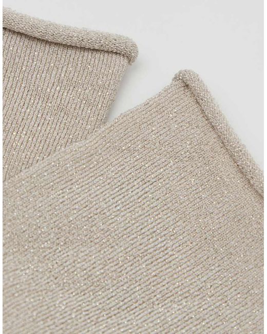 Calzedonia White Glitter Socks