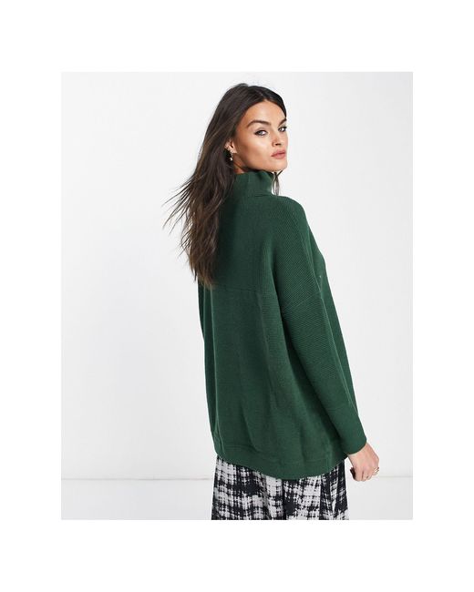 Green store slouchy sweater