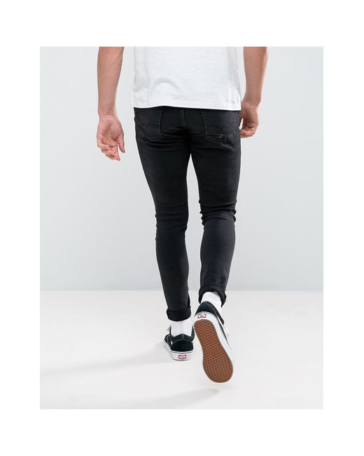Jack & Jones Intelligence - Liam - Skinny-fit Jeans Met Scheuren in het  Zwart voor heren | Lyst NL