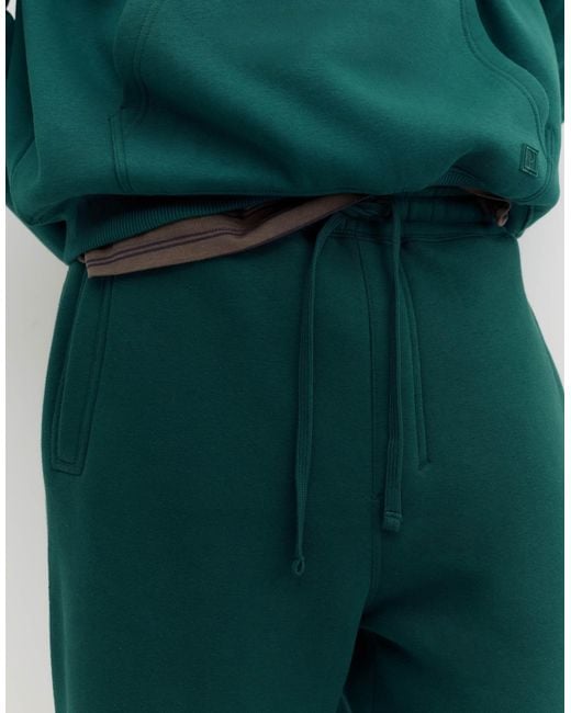 Pull&Bear Lockere jogginghose in Green für Herren