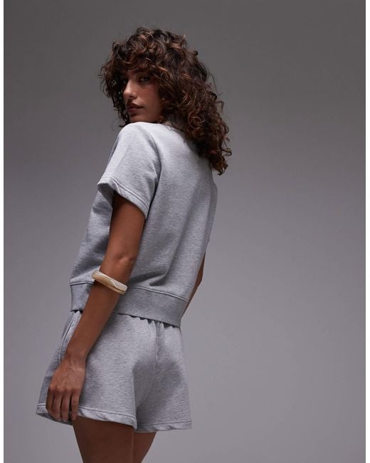 ARKET Gray Pure Cotton Pull On Sweat Shorts