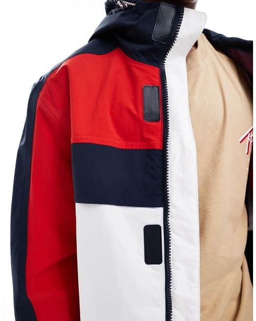 Tommy Hilfiger Blue Archive Parka Jacket for men