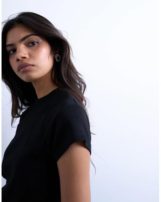 T-shirt classique TOPSHOP en coloris Blue