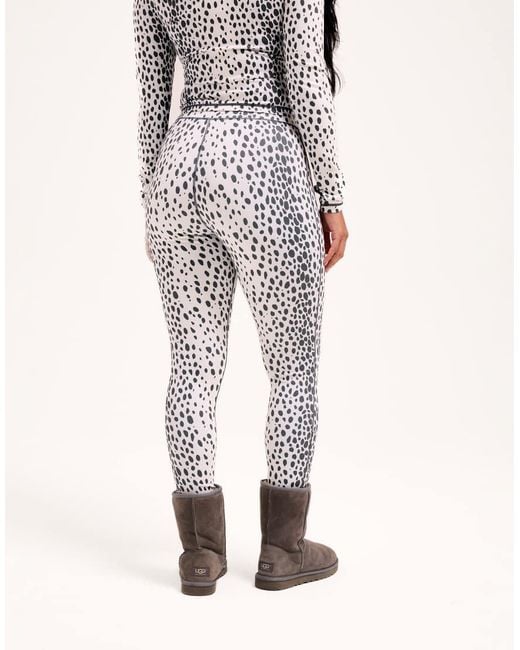 Juicy Couture Multicolor Co-ord Thermal leggins