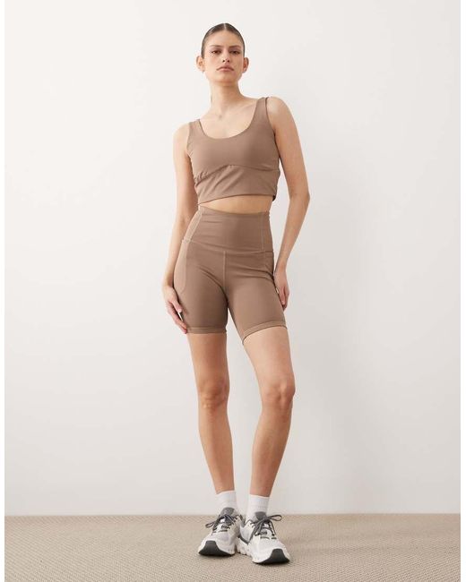 Dare 2b Natural Quick-Dry Super-Stretch Refresh Cropped Tank