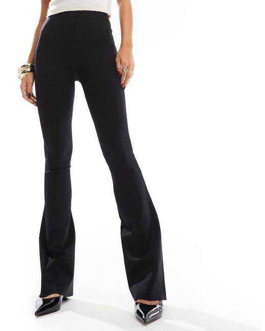 Commando Blue Neoprene Control Flare Legging