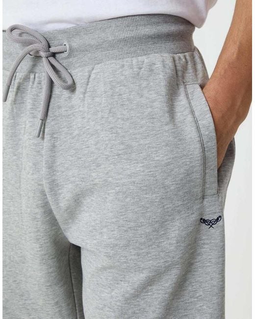 Threadbare White Regular Fit Joggers for men