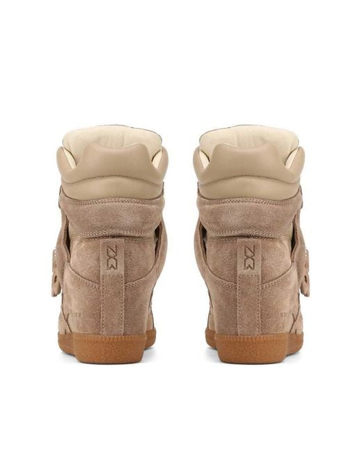 Nokwol Brown Eden Wedge Trainers