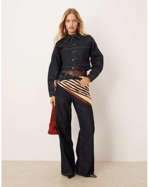 Calvin Klein Blue Structured Denim Jacket