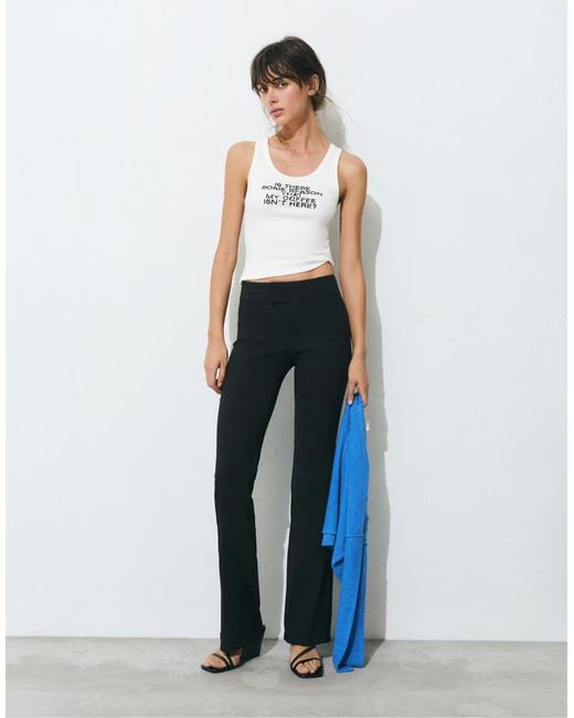 Pull&Bear White The Devil Wears Prada Tank Top