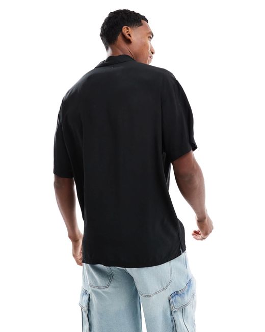 JJ Rebel – hemd in Black für Herren