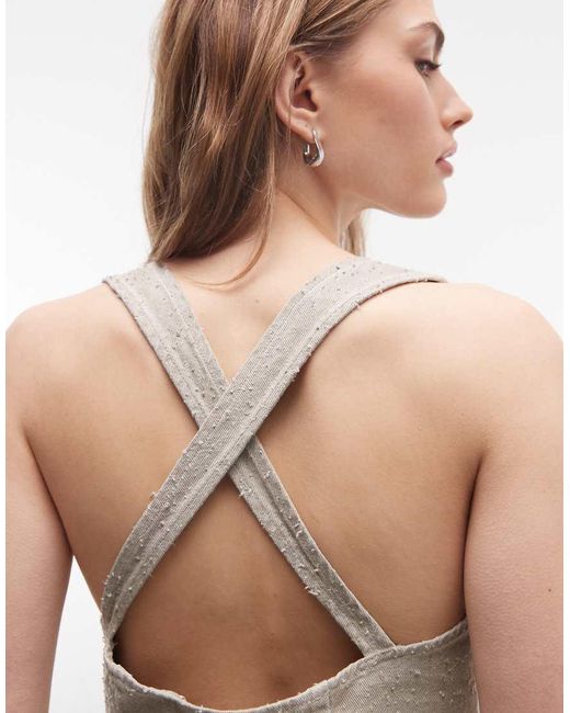 Weekday Gray Two-way Zip Top Co-ord