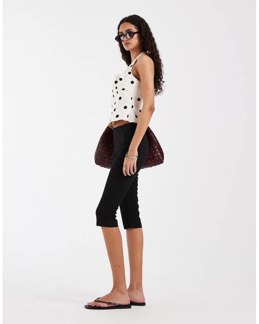 ASOS White Halter Top