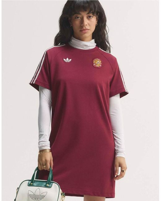 Adidas Originals Red Spain Originals Dress