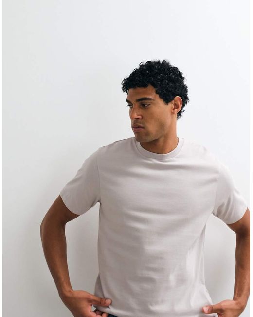 ASOS White Essentials Regular Fit T-shirt for men