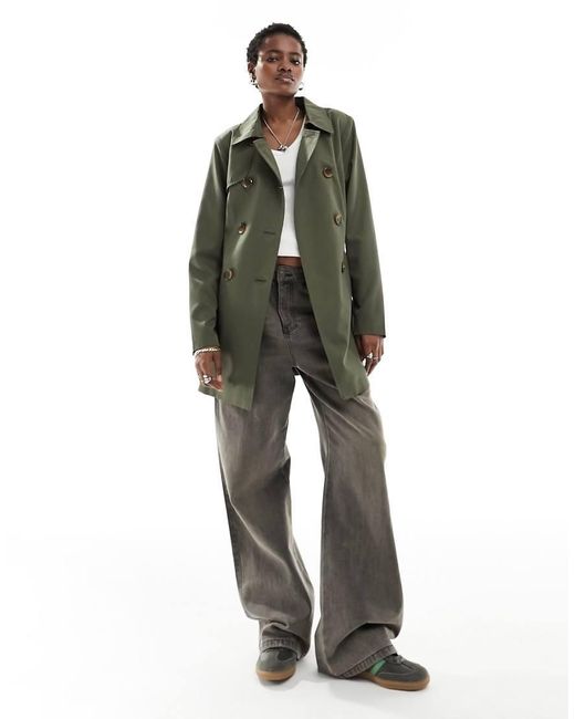Gabardina Caqui De -Verde ONLY de color Green