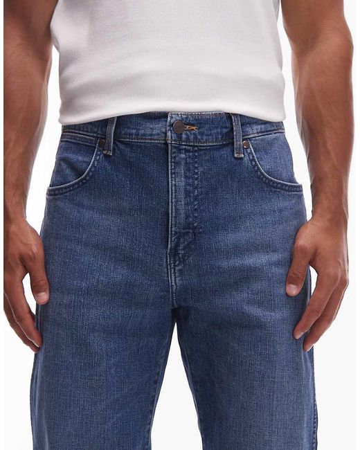 Wrangler Blue Loose Bootcut Jean for men