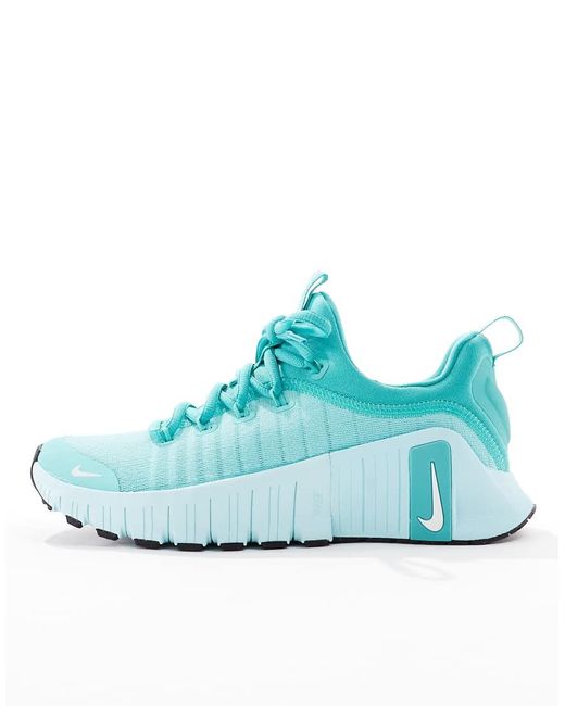 Nike Blue Free Metcon 6 Trainers