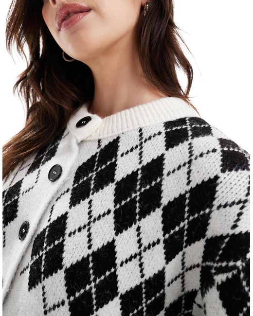 ASOS Gray – strickjacke