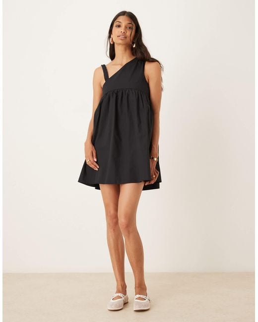 alice and olivia asymmetrical dress Rust Tailored Asymmetric Mini Dress main image 1