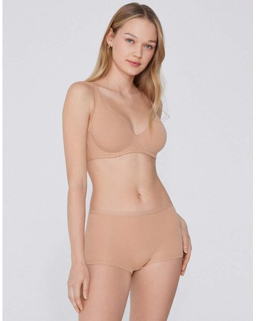 Tezenis Natural Paris Cotton Balconette Bra
