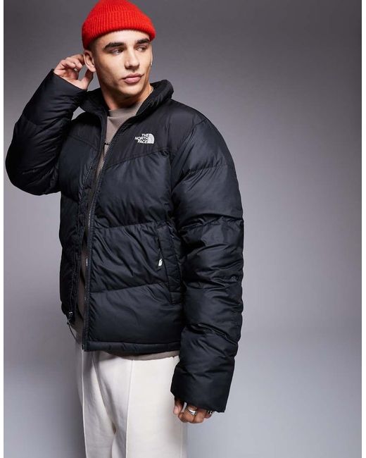The North Face Black Saikuru Puffer Jacket for men