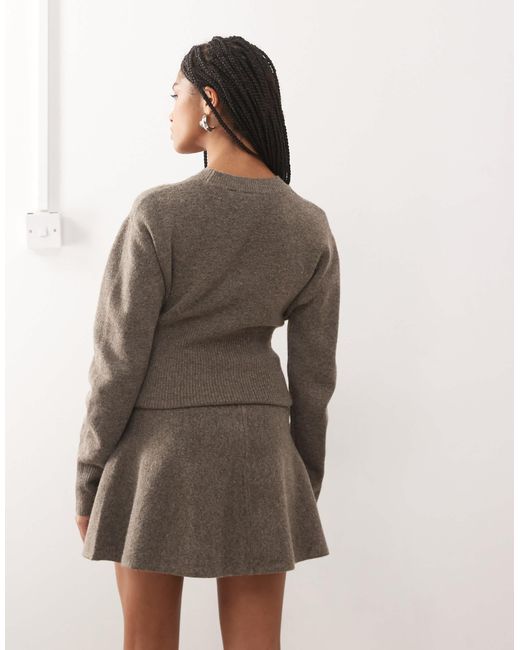 Noisy May Brown – strickpullover