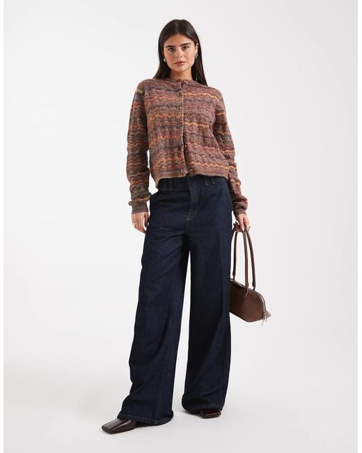 Cardigan di Threadbare in Blue